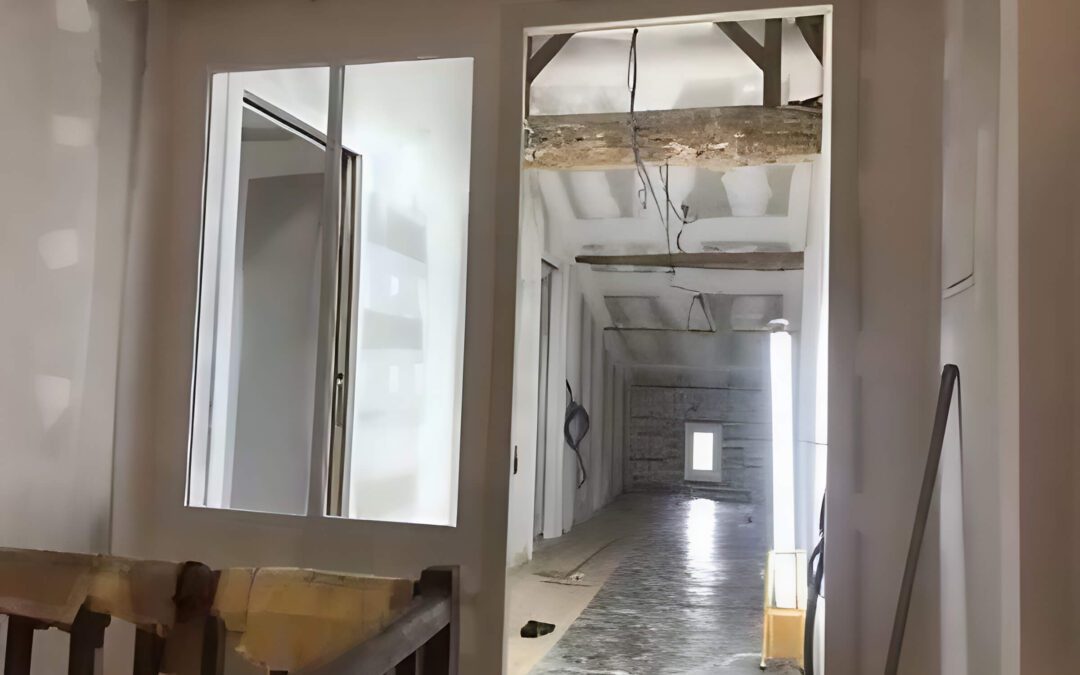 Rénovation combles corps de ferme Montrabé