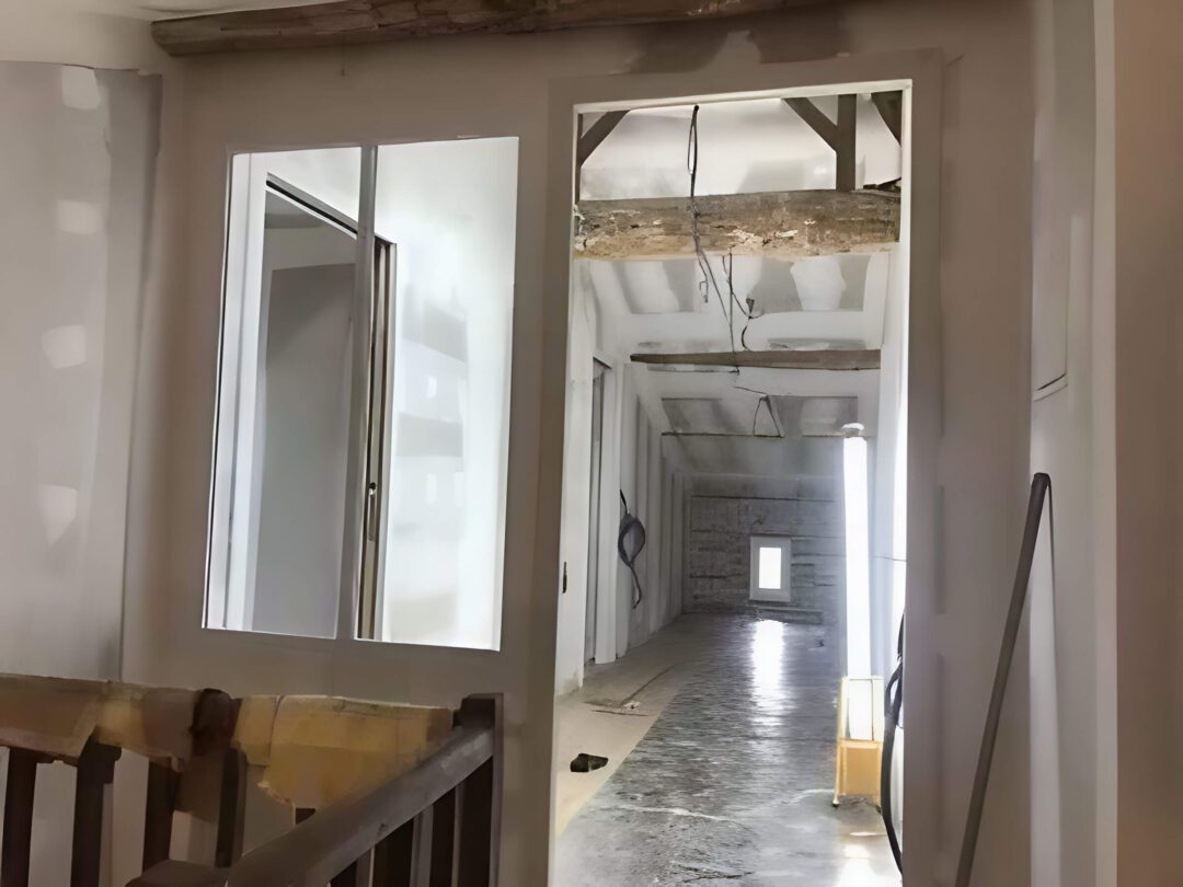 Rénovation combles corps de ferme Montrabé