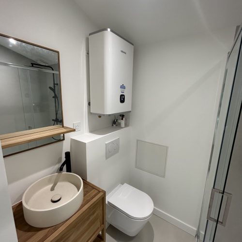 Transformation d'une dependance en salle de Sport avec douche Toulouse 31 Haute garonne 14 Rénovation maison sur Blagnac 31
