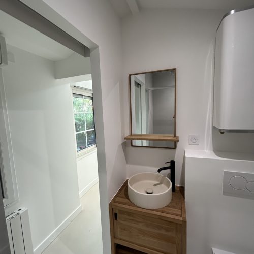 Transformation d'une dependance en salle de Sport avec douche Toulouse 31 Haute garonne 15 Rénovation maison sur Blagnac 31
