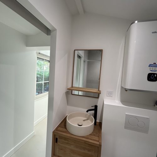 Transformation d'une dependance en salle de Sport avec douche Toulouse 31 Haute garonne 16 Rénovation maison sur Blagnac 31