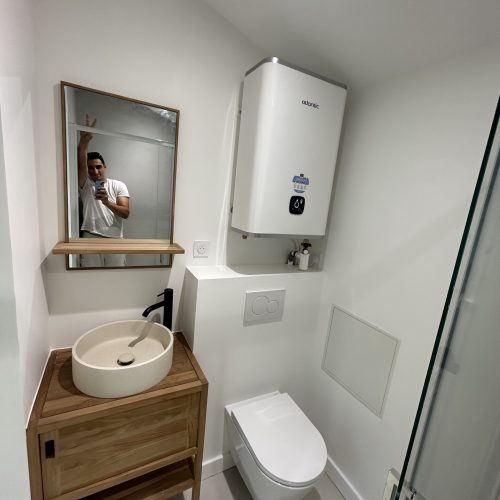 Transformation d'une dependance en salle de Sport avec douche Toulouse 31 Haute garonne 20 Rénovation maison sur Blagnac 31