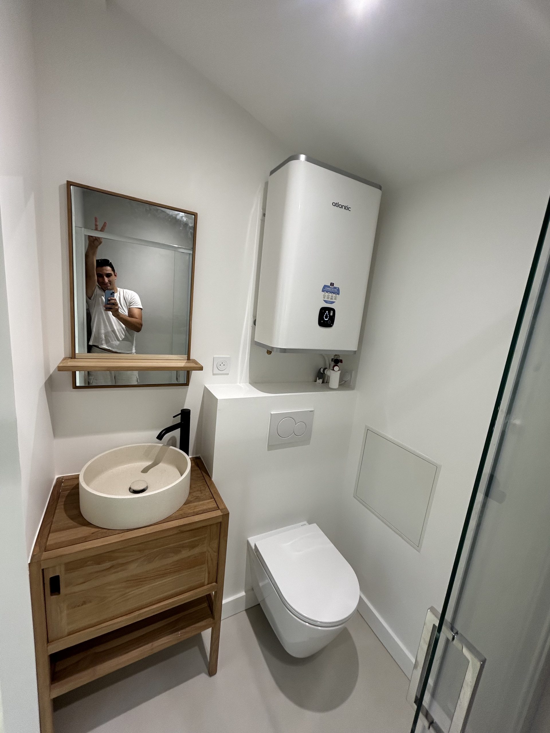Transformation d'une dependance en salle de Sport avec douche Toulouse 31 Haute garonne 22 Rénovation maison sur Blagnac 31