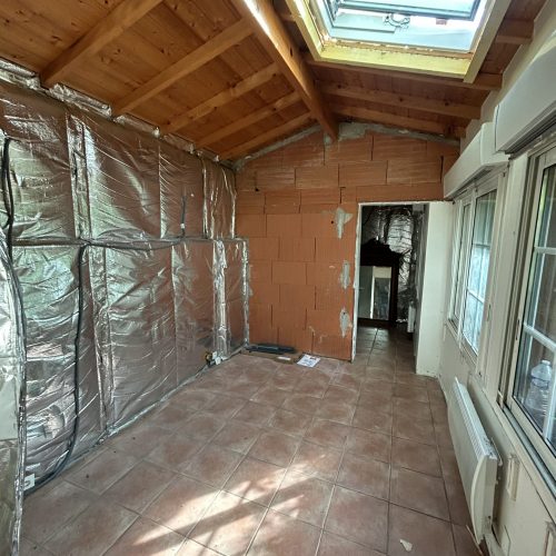 Transformation d'une dependance en salle de Sport avec douche Toulouse 31 Haute garonne 6 Rénovation maison sur Blagnac 31